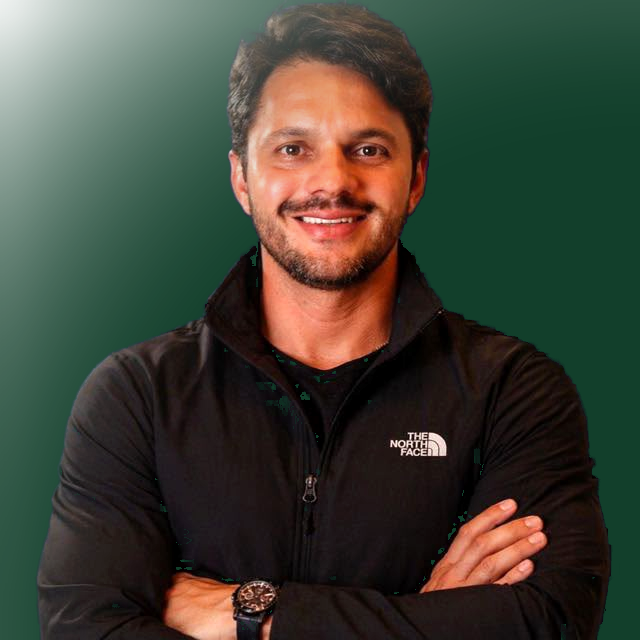 Gustavo, fundador do Cardápio no Verde