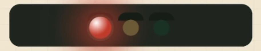 Semáforo vermelho